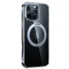 Torras Ostand Pro Back Cover Hülle mit MagSafe für Apple iPhone 16 Pro - Transparent 2