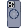 Torras Ostand Pro Back Cover Hülle mit MagSafe für Apple iPhone 16 Pro Max - Dunkelblau 1