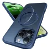 Torras Ostand Pro Back Cover Hülle mit MagSafe für Apple iPhone 16 Pro Max - Dunkelblau 2