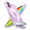 Torras Pstand Back Cover Hülle mit MagSafe für Apple iPhone 16 - Transparent 3