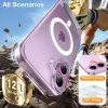 Torras Pstand Back Cover Hülle mit MagSafe für Apple iPhone 16 - Transparent 4