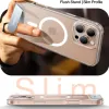 Torras Pstand Back Cover Hülle mit MagSafe für Apple iPhone 16 Pro - Transparent 3
