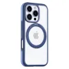 Torras Ostand R Fusion Back Cover Hülle mit MagSafe für Apple iPhone 16 Pro Max - Dunkelblau 1