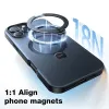 Torras Ostand Spin Back Cover Hülle mit MagSafe für Apple iPhone 16 Plus - Transparent 2