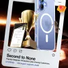Torras Diamond Back Cover Hülle mit MagSafe für Apple iPhone 16 - Transparent 6