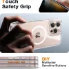 Torras Diamond Back Cover Hülle mit MagSafe für Apple iPhone 16 Pro - Transparent 4
