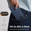 Torras OriginFit-Mag Back Cover Hülle mit MagSafe für Apple iPhone 15 Pro - Dunkelblau 1