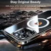Torras Diamond Back Cover Hülle mit MagSafe für Apple iPhone 15 Pro - Transparent 1