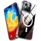 Torras Diamond Back Cover Hülle mit MagSafe für Apple iPhone 15 Pro Max - Transparent