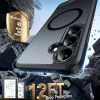 Torras Pstand Back Cover Hülle mit MagSafe für Samsung Galaxy S25 Plus - Schwarz 3
