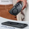 Torras Pstand Back Cover Hülle mit MagSafe für Samsung Galaxy S25 Plus - Schwarz 6
