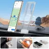 Torras Pstand Back Cover Hülle mit MagSafe für Samsung Galaxy S25 Ultra - Transparent 5