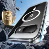 Torras Diamond Back Cover Hülle mit MagSafe für Google Pixel 9a - Transparent 1