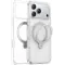 Torras Ostand Spin Back Cover Hülle mit MagSafe für Apple iPhone 17 Pro Max - Transparent