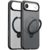 Torras Ostand Spin Back Cover Hülle mit MagSafe für Apple iPhone Air - Schwarz 0