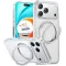 Torras Ostand Pro Back Cover Hülle mit MagSafe für Apple iPhone 17 Pro - Transparent