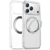 Torras Ostand Pro Back Cover Hülle mit MagSafe für Apple iPhone 17 Pro Max - Transparent 1