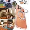 Torras Ostand Pro Back Cover Hülle mit MagSafe für Apple iPhone 17 Pro Max - Transparent 5