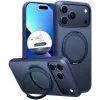 Torras Ostand Pro Back Cover Hülle mit MagSafe für Apple iPhone 17 Pro Max - Dunkelblau 0