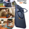 Torras Ostand Pro Back Cover Hülle mit MagSafe für Apple iPhone 17 Pro Max - Dunkelblau 6