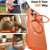 Torras Ostand Pro Back Cover Hülle mit MagSafe für Apple iPhone 17 Pro Max - Orange 2
