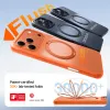 Torras Ostand Pro Back Cover Hülle mit MagSafe für Apple iPhone 17 Pro Max - Orange 3