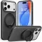 Torras Ostand R Fitness Back Cover Hülle mit MagSafe für Apple iPhone 17 Pro - Schwarz