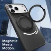 Torras Ostand R Fitness Back Cover Hülle mit MagSafe für Apple iPhone 17 Pro - Schwarz 5