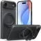 Torras Ostand R Fitness Back Cover Hülle mit MagSafe für Apple iPhone Air - Schwarz