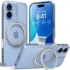 Torras Ostand R Fitness Back Cover Hülle mit MagSafe für Apple iPhone 17 - Transparent 0