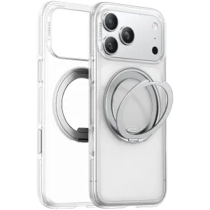 Torras Ostand R Fitness Back Cover Hülle mit MagSafe für Apple iPhone 17 Pro - Transparent