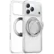 Torras Ostand R Fitness Back Cover Hülle mit MagSafe für Apple iPhone 17 Pro - Transparent