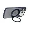 Torras Ostand R Fitness Back Cover Hülle mit MagSafe für Apple iPhone 17 Pro - Dunkelblau 3