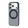 Torras Ostand R Fitness Back Cover Hülle mit MagSafe für Apple iPhone 17 Pro - Dunkelblau 6