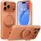 Torras Ostand R Fitness Back Cover Hülle mit MagSafe für Apple iPhone 17 Pro - Orange