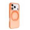 Torras Ostand R Fitness Back Cover Hülle mit MagSafe für Apple iPhone 17 Pro - Orange 3