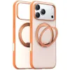Torras Ostand R Fitness Back Cover Hülle mit MagSafe für Apple iPhone 17 Pro Max - Orange 1