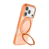Torras Ostand R Fitness Back Cover Hülle mit MagSafe für Apple iPhone 17 Pro Max - Orange 4