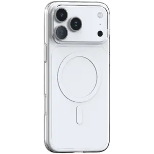 Torras SlimFit Back Cover Hülle mit MagSafe für Apple iPhone 17 Pro - Transparent