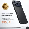 Torras SlimFit Back Cover Hülle mit MagSafe für Apple iPhone 17 Pro Max - Schwarz 4