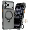 Torras Ostand Spin Air Back Cover Hülle mit MagSafe für Apple iPhone 17 Pro - Shadow Schwarz 0