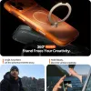 Torras Ostand Spin Air Back Cover Hülle mit MagSafe für Apple iPhone 17 Pro Max - Shadow Schwarz 4