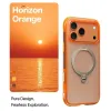 Torras Ostand Spin Air Back Cover Hülle mit MagSafe für Apple iPhone 17 Pro Max - Horizon Orange 3