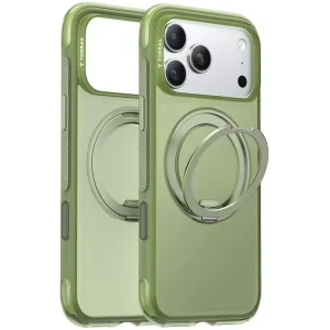 Torras Ostand O3 Air Back Cover Hülle mit MagSafe für Apple iPhone 17 Pro Max - Grün