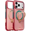 Torras Ostand Q3 Air Back Cover Hülle mit MagSafe für Apple iPhone 17 Pro Max - Wave of Passion 0