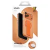 UNIQ Heldro Air MagClick MagSafe Back Cover Hülle für Apple iPhone 17 Pro - Transparent/Orange 6
